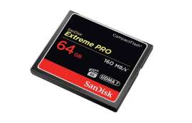 Sandisk's latest CF card: Huge capacity, speed demon